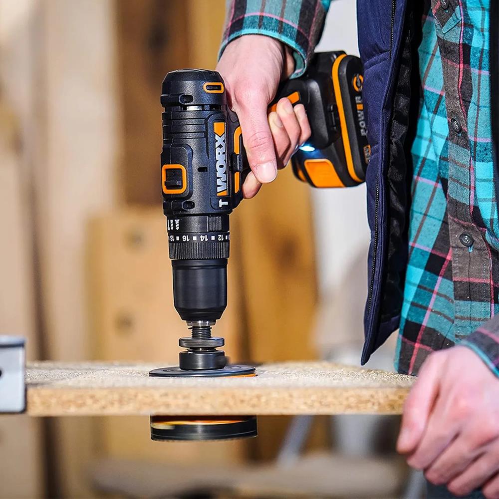 WORX WX370 20Volt/2Ah. Li-ion Çift Akülü Profesyonel Şarjlı Darbeli Matkap + 30 Parça Aksesuar Seti ne işe yarar
