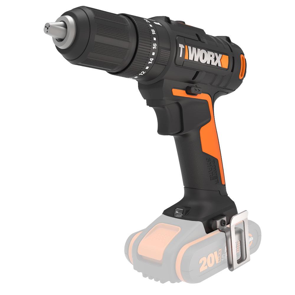 WORX WX370.9 20Volt Profesyonel Şarjlı Darbeli Matkap (Akü Dahil Değildir) nasıl kullanılır