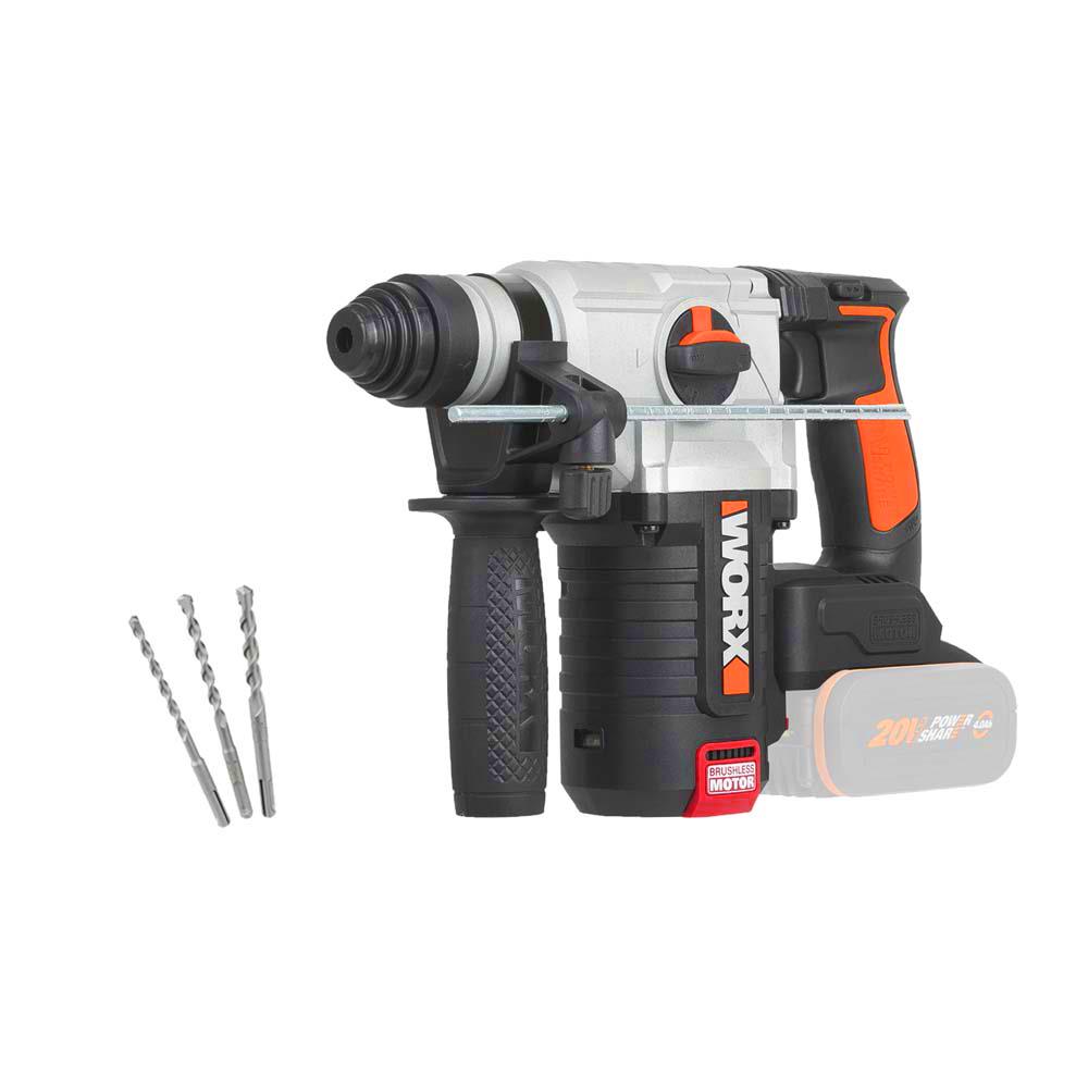 WORX WX380.9 20Volt 2.2J Profesyonel SDS-Plus Pnömatik Kırıcı/Delici (Akü Dahil Değildir) fiyatı