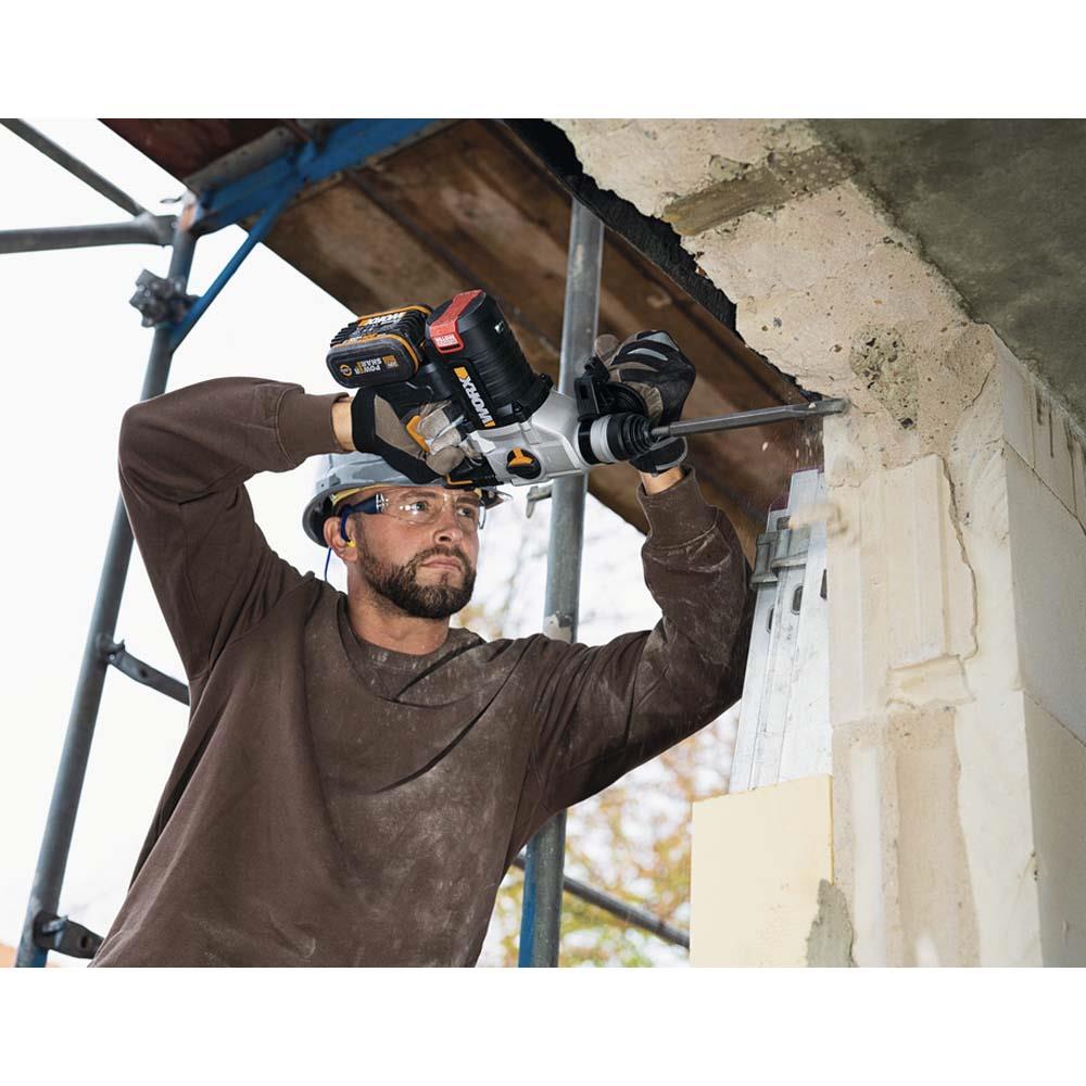 WORX WX380.9C 20Volt 2.0Ah. 2.2J Li-ion Tek Akülü Şarjlı Profesyonel SDS-Plus Pnömatik Kırıcı/Delici nereden bulurum