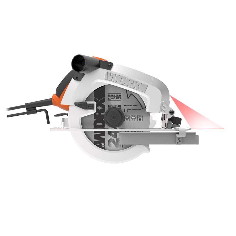 WORX WX445 1600Watt 190mm Profesyonel Lazerli Daire Testere nasıl kullanılır