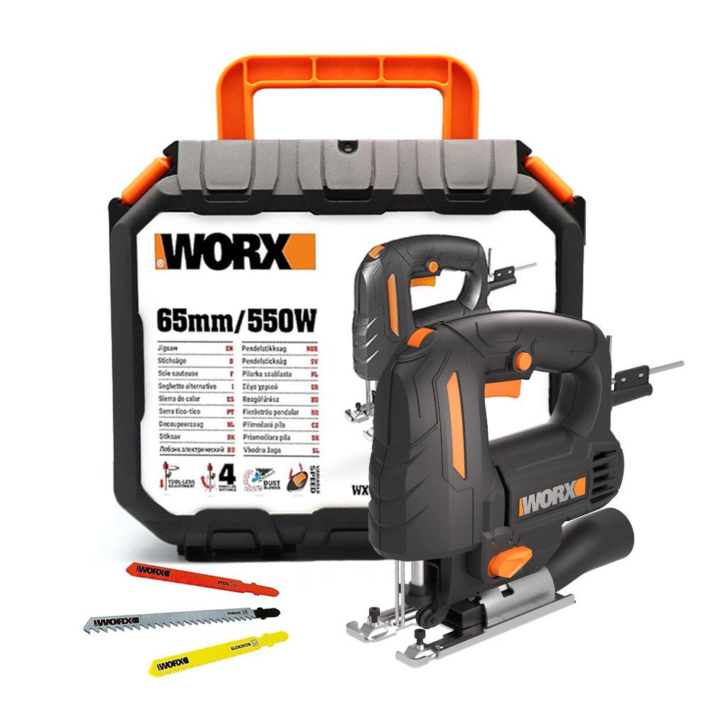 WORX WX463 550Watt Devir Ayarlı Profesyonel Dekupaj Testere fiyatı