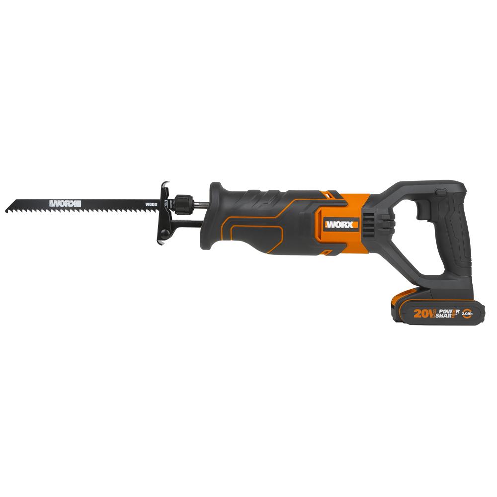 WORX WX500 20Volt 2.0Ah. Li-ion Profesyonel Tilki Kuyruğu Testere nasıl kullanılır