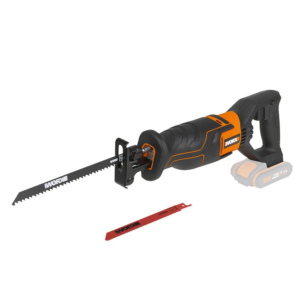 WORX WX500.9 20Volt Profesyonel Tilki Kuyruğu Testere (Akü Dahil Değildir) fiyatı