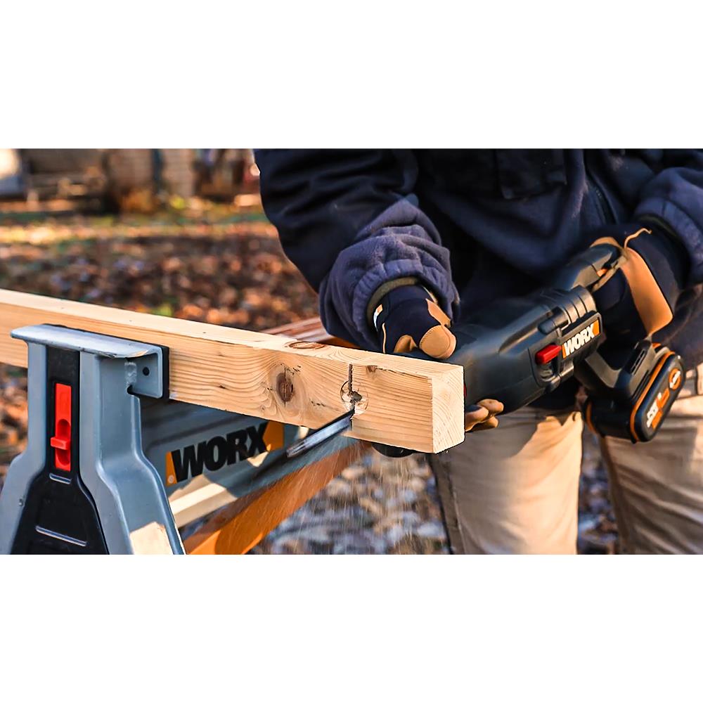 WORX WX516 20Volt 4.0Ah. Li-ion Kömürsüz Profesyonel Tilki Kuyruğu Testere ne işe yarar