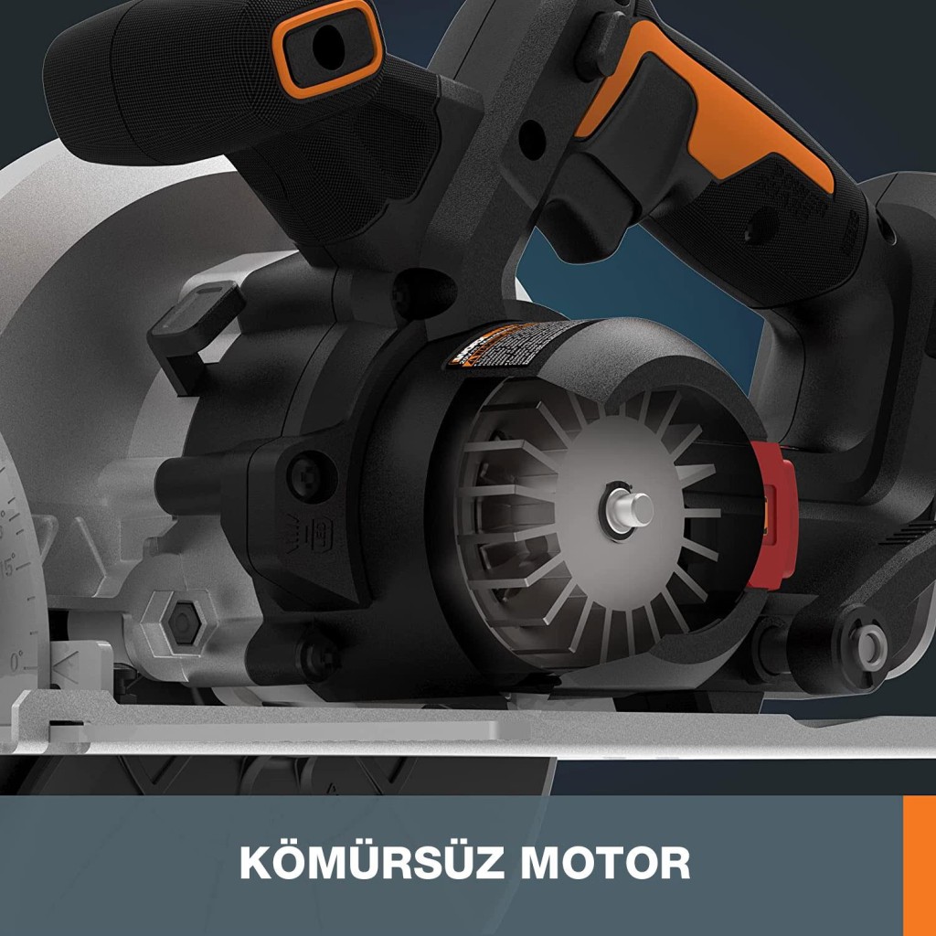 WORX WX520 20Volt 4.0Ah. Li-ion Kömürsüz Profesyonel Daire Testere ne işe yarar