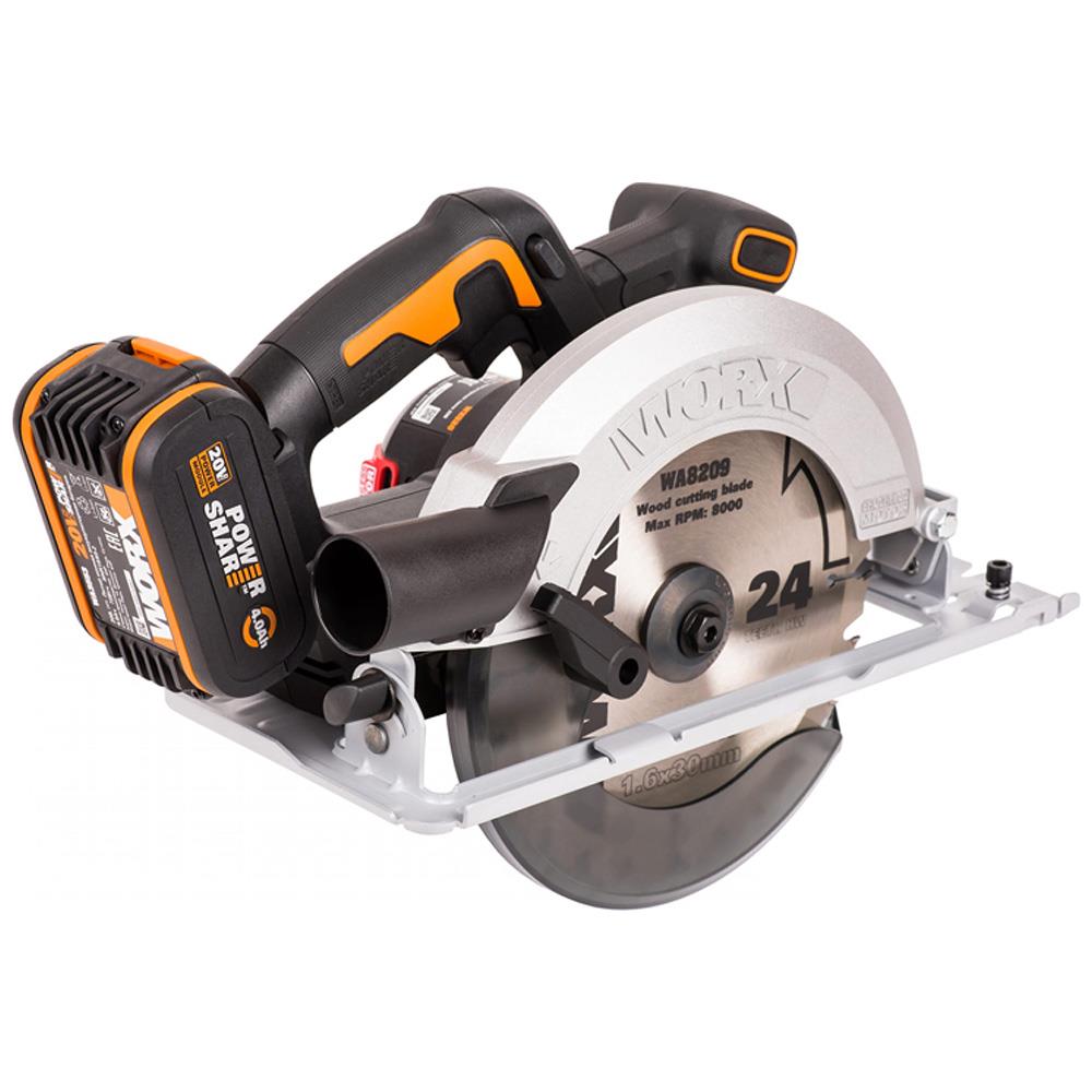 WORX WX520 20Volt 4.0Ah. Li-ion Kömürsüz Profesyonel Daire Testere nasıl kullanılır