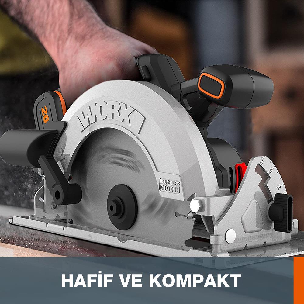 WORX WX520 20Volt 4.0Ah. Li-ion Kömürsüz Profesyonel Daire Testere nereden bulurum
