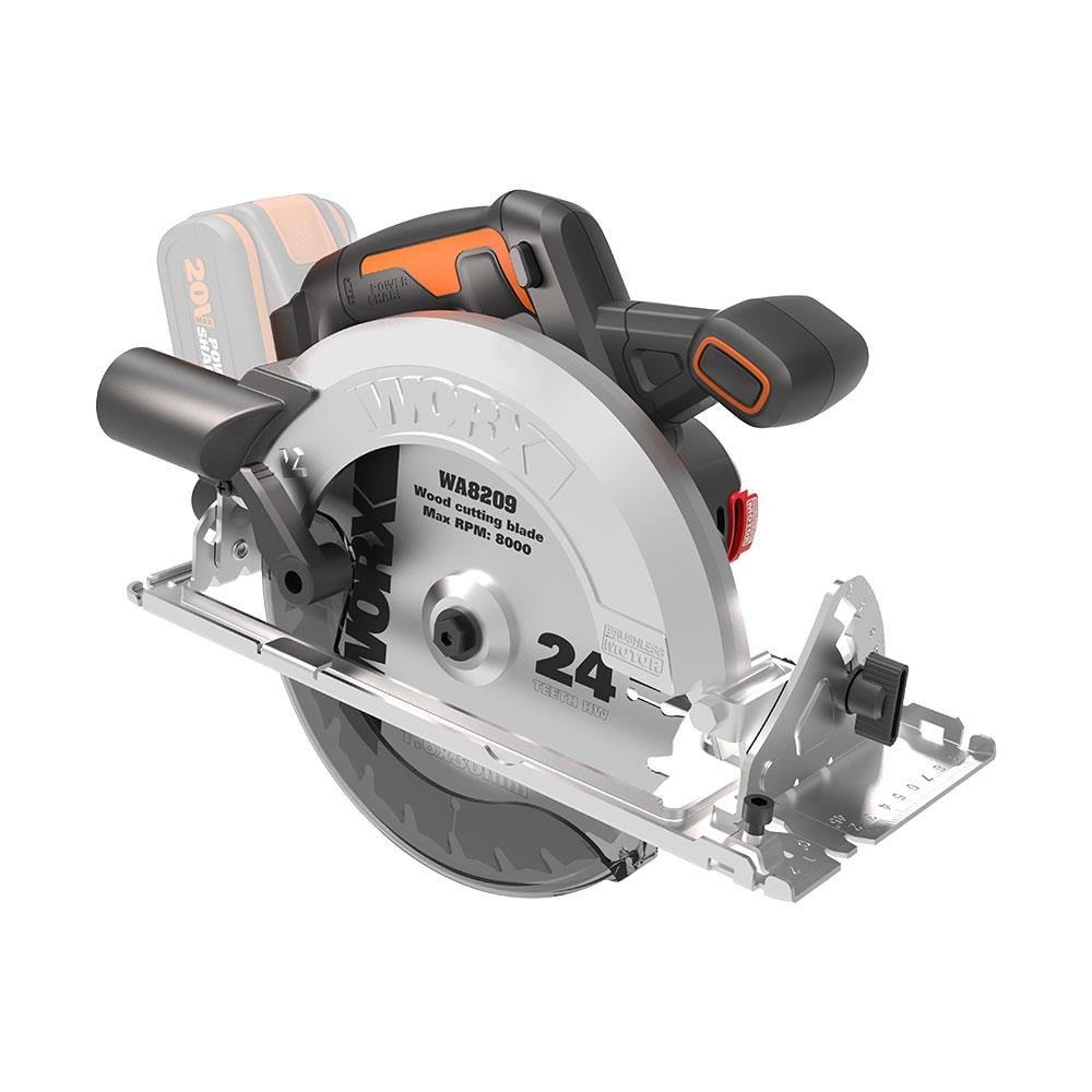 WORX WX520.9 20Volt 190mm Kömürsüz Profesyonel Şarjlı Daire Testere (Akü Dahil Değildir) fiyatı