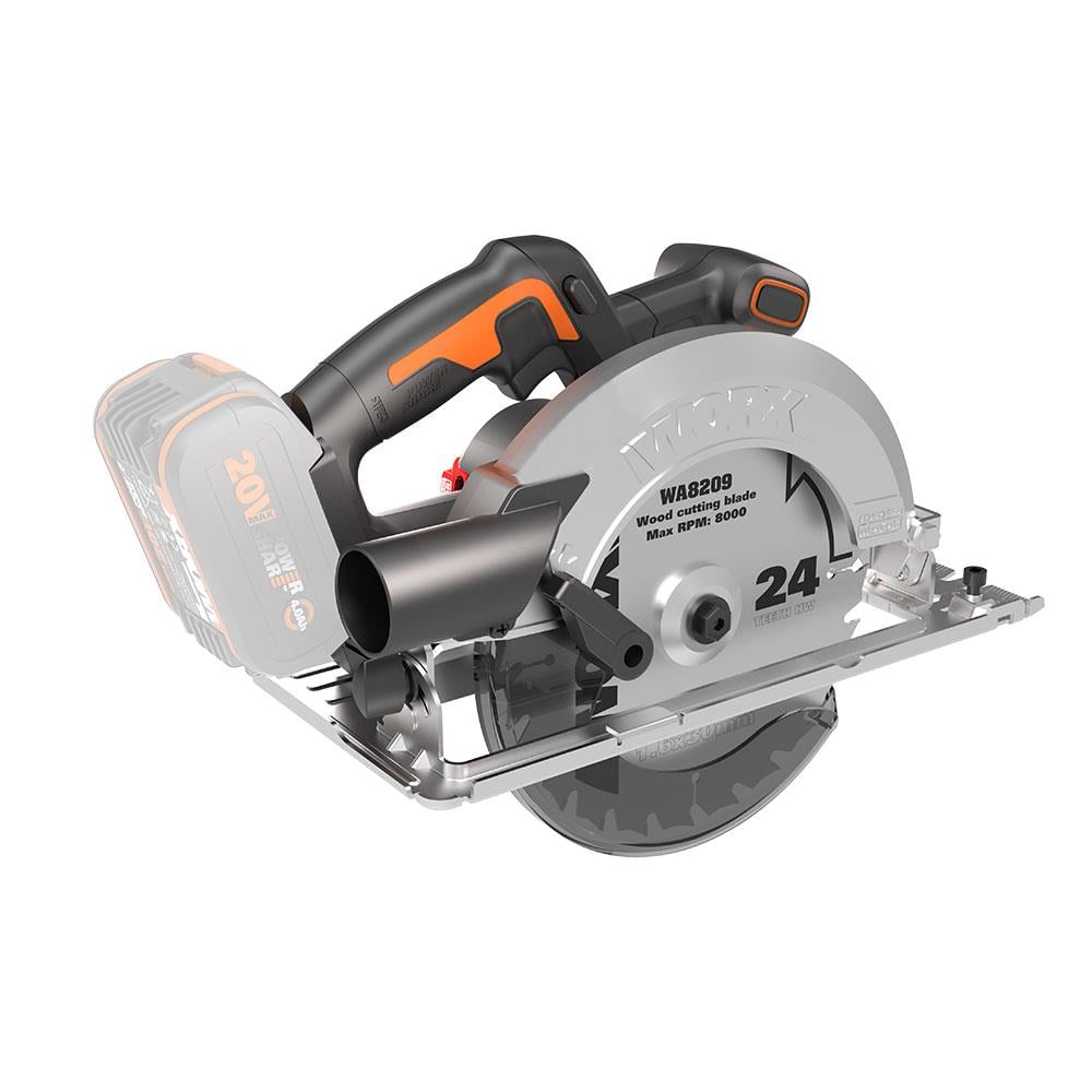 WORX WX520.9 20Volt 190mm Kömürsüz Profesyonel Şarjlı Daire Testere (Akü Dahil Değildir) nasıl kullanılır