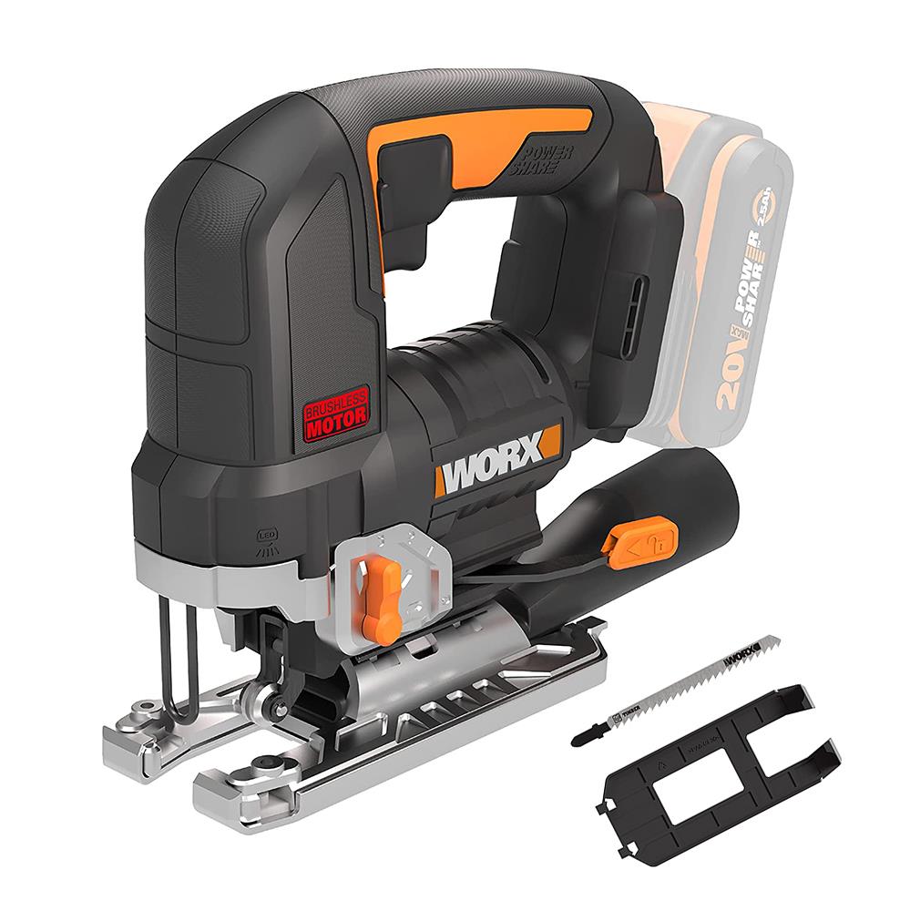 WORX WX542.9 20Volt Profesyonel Kömürsüz Dekupaj Testere (Akü Dahil Değildir) nasıl kullanılır