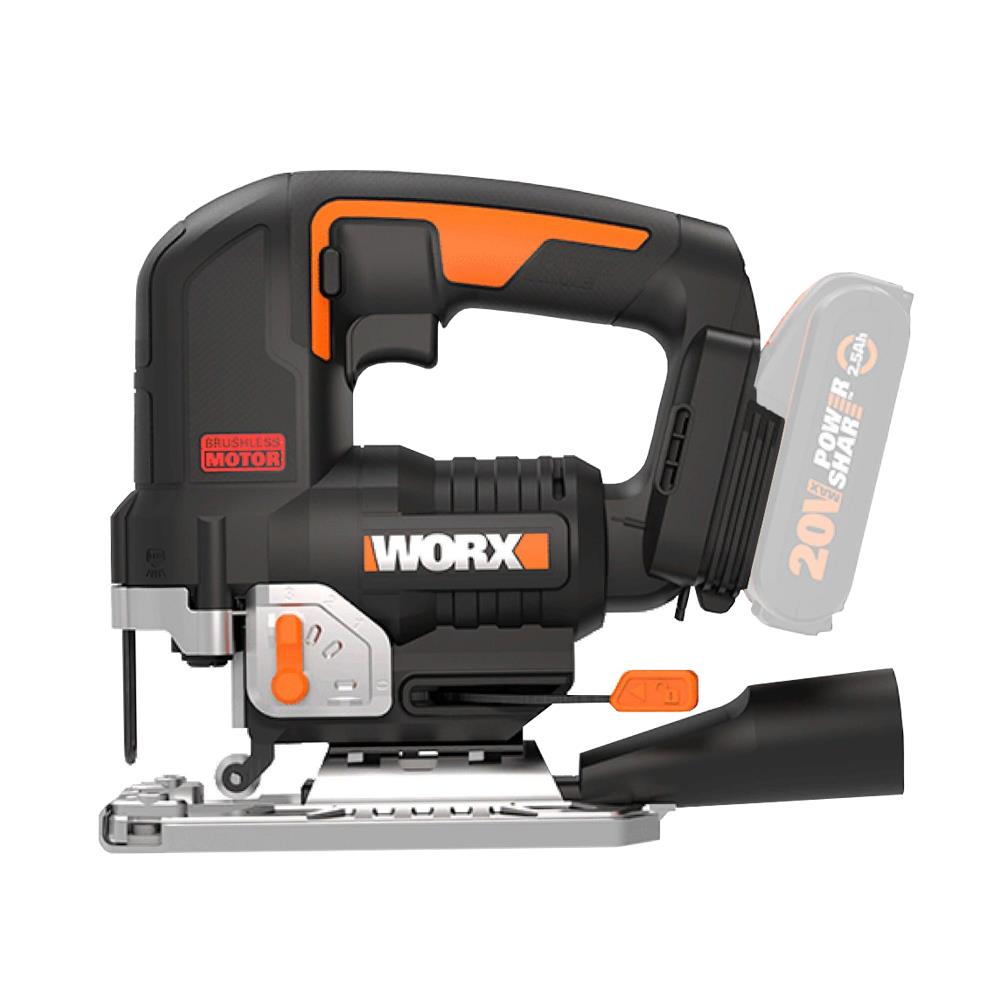 WORX WX542.9 20Volt Profesyonel Kömürsüz Dekupaj Testere (Akü Dahil Değildir) fiyatı