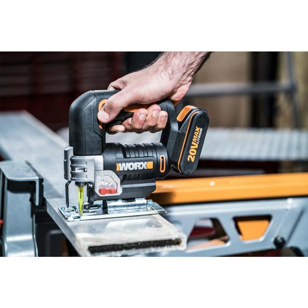 WORX WX543.9 20Volt Profesyonel Dekupaj Testere (Akü Dahil Değildir) ne işe yarar