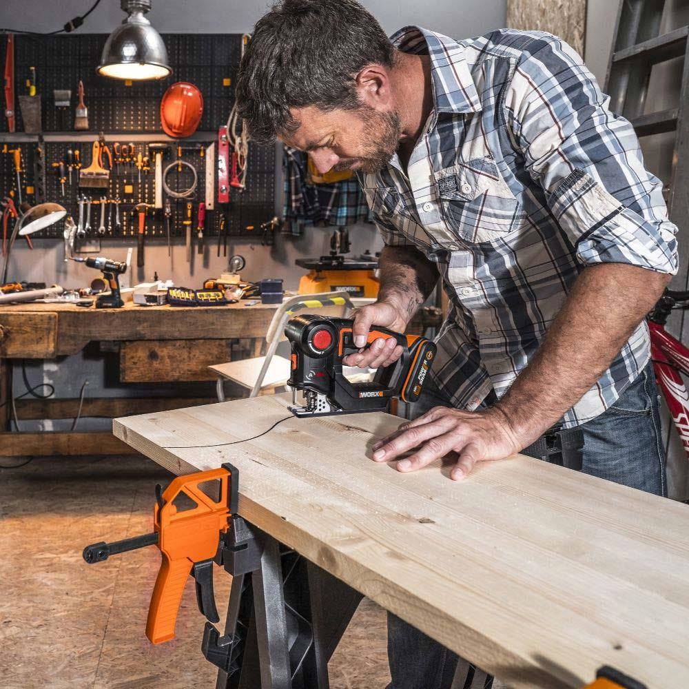 WORX WX550.9 20Volt Profesyonel Dekupaj ve Tilki Kuyruğu Testere (Akü Dahil Değildir) ne işe yarar