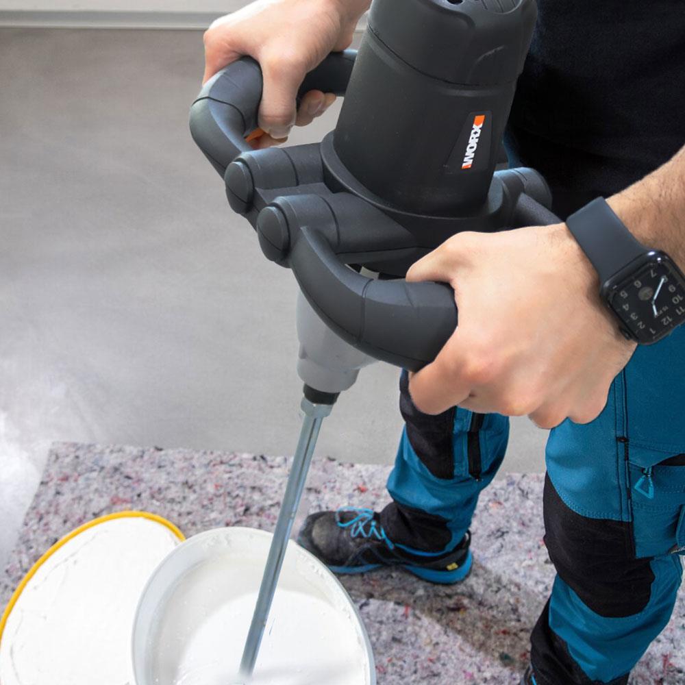 WORX WX598 1600Watt 160MM Profesyonel 2 Vitesli Devir Ayarlı Karıştırıcı ne işe yarar