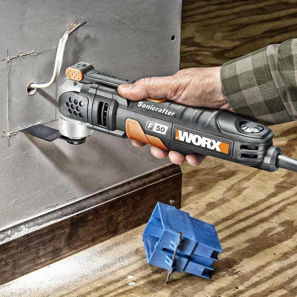 WORX WX681 450Watt Profesyonel Çok Amaçlı Devir Ayarlı Kesme Raspalama ve Zımpara + 39 Adet Aksesuar ne işe yarar