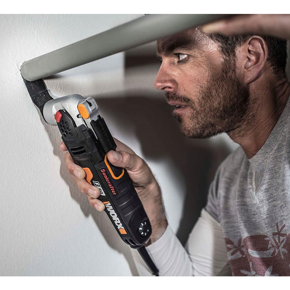 WORX WX681 450Watt Profesyonel Çok Amaçlı Devir Ayarlı Kesme Raspalama ve Zımpara + 39 Adet Aksesuar ne işe yarar