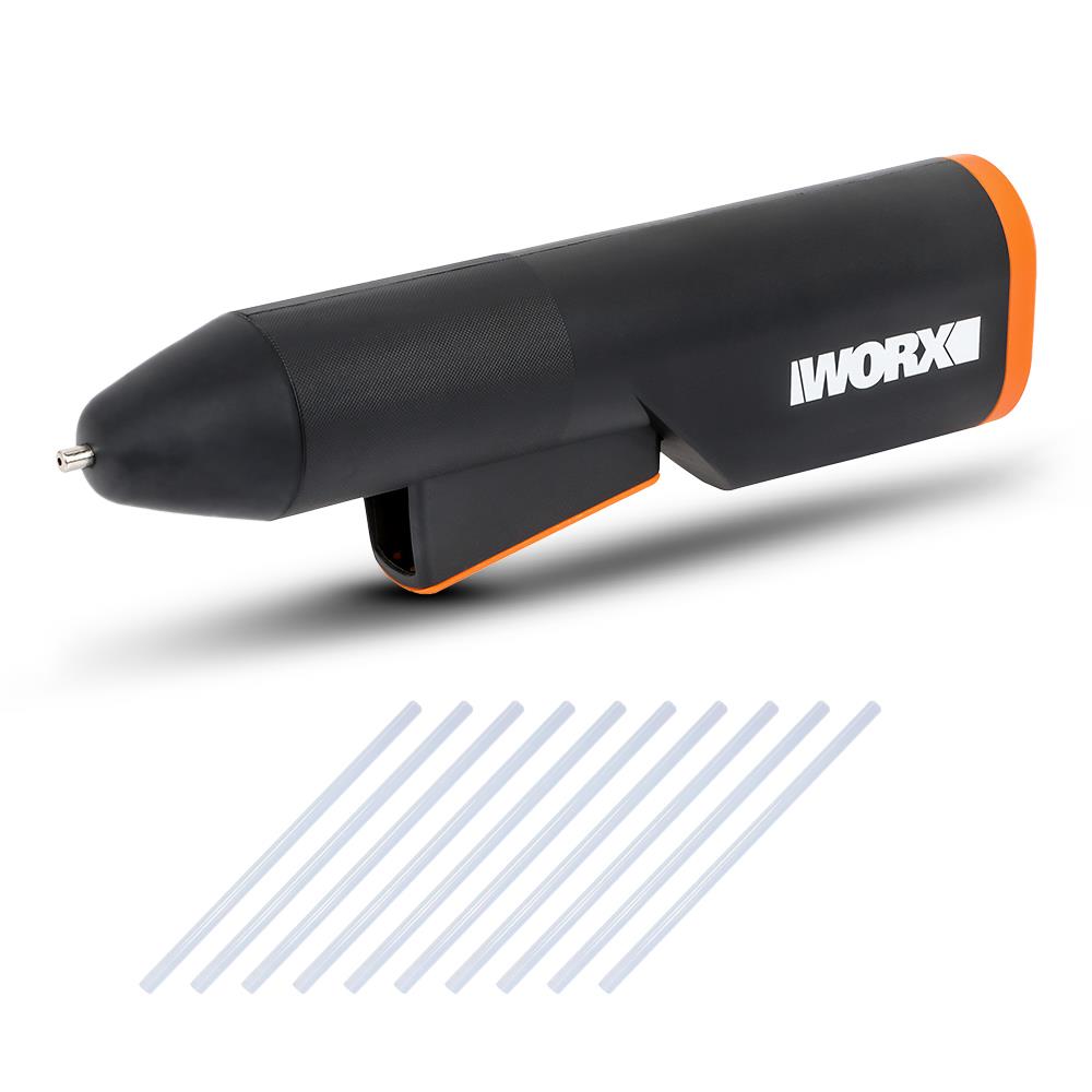 WORX WX746.9 MAKERX 20Volt Profesyonel Sıcak Mum Silikon Tabancası + 10 Silikon (Akü Dahil Değildir) fiyatı