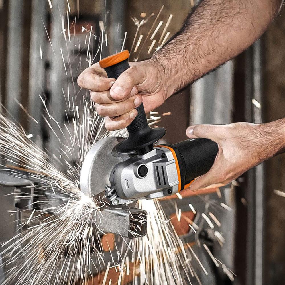 WORX WX800 20Volt 2.0 Ah. Li-ion Çift Akülü 115mm Profesyonel Şarjlı Avuç Taşlama ne işe yarar