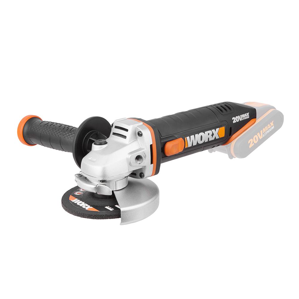 WORX WX800.9 20Volt 115mm Profesyonel Avuç Taşlama (Akü Dahil Değildir) fiyatı