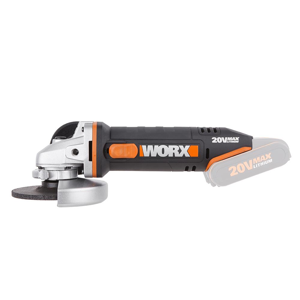 WORX WX800.9 20Volt 115mm Profesyonel Avuç Taşlama (Akü Dahil Değildir) nasıl kullanılır