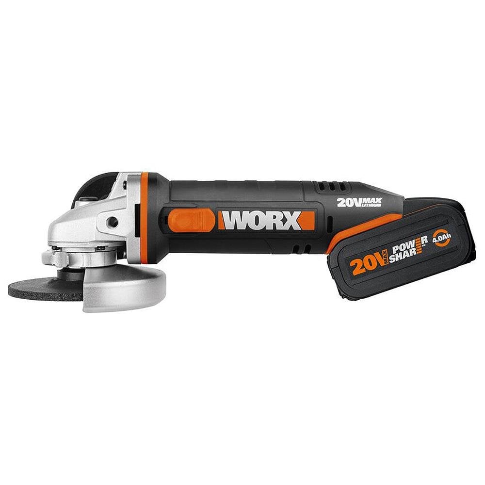 WORX WX803 20Volt 2.0/4.0 Ah. Li-ion Çift Akülü 125mm Profesyonel Şarjlı Avuç Taşlama nasıl kullanılır