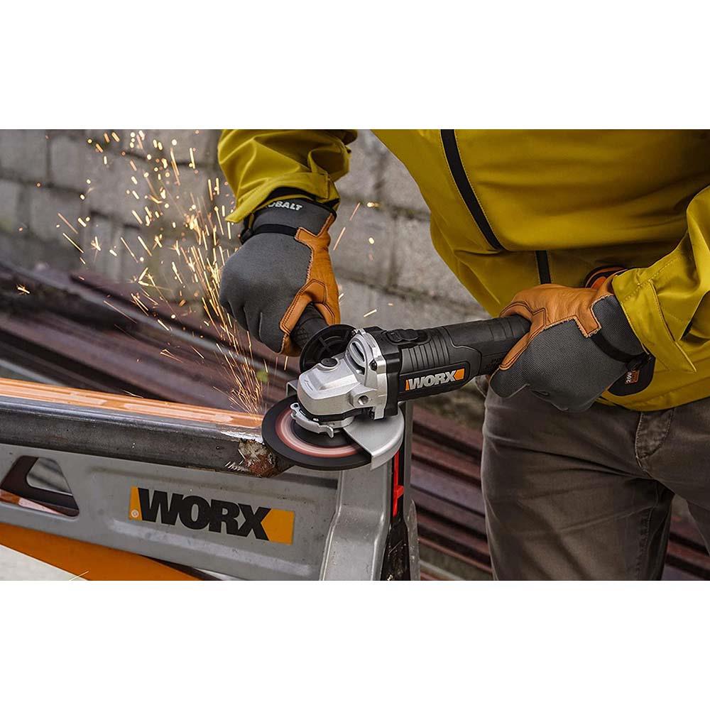 WORX WX812.9 20Volt 125mm Kömürsüz Profesyonel Avuç Taşlama (Akü Dahil Değildir) ne işe yarar