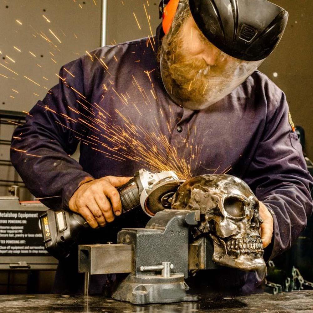 WORX WX812.9C 20Volt 2.0Ah. 125mm Kömürsüz Profesyonel Tek Akülü Şarjlı Avuç Taşlama ne işe yarar