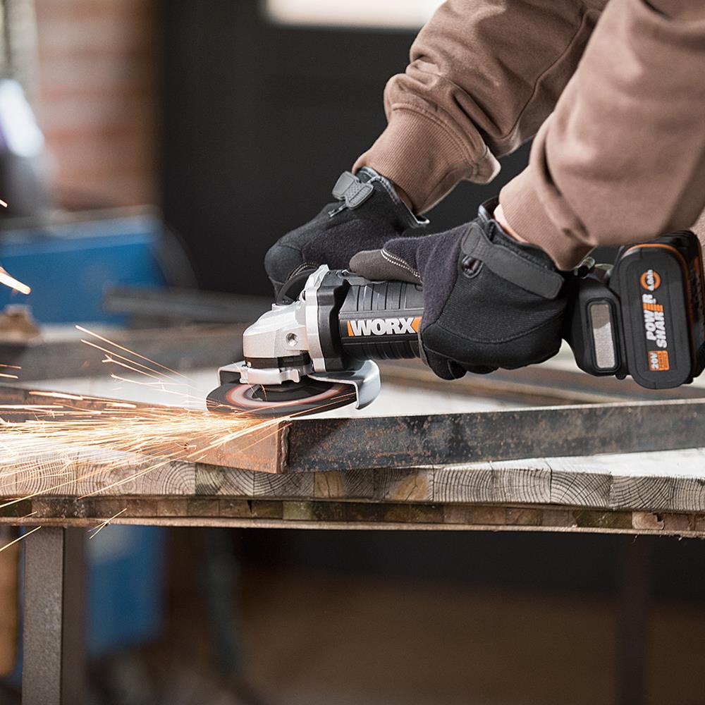 WORX WX813 20Volt 4.0Ah. Li-ion Tek Akülü 115mm Kömürsüz Profesyonel Şarjlı Avuç Taşlama nereden bulurum