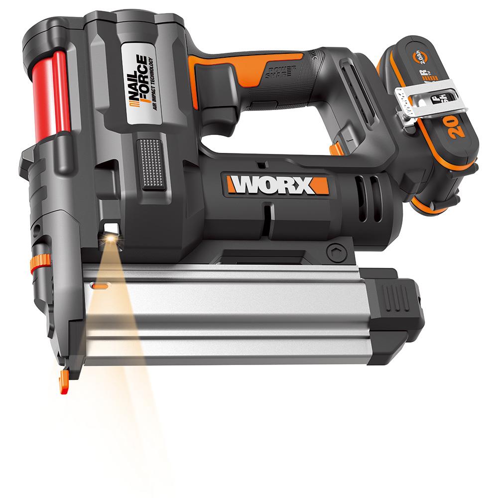 WORX WX840 20Volt/2.0Ah. Li-ion Şarjlı Profesyonel 16-40mm Zımba ve 15-50mm Çivi Çakma + 2900 Adet Yedek Zımba ve Çivi nasıl kullanılır