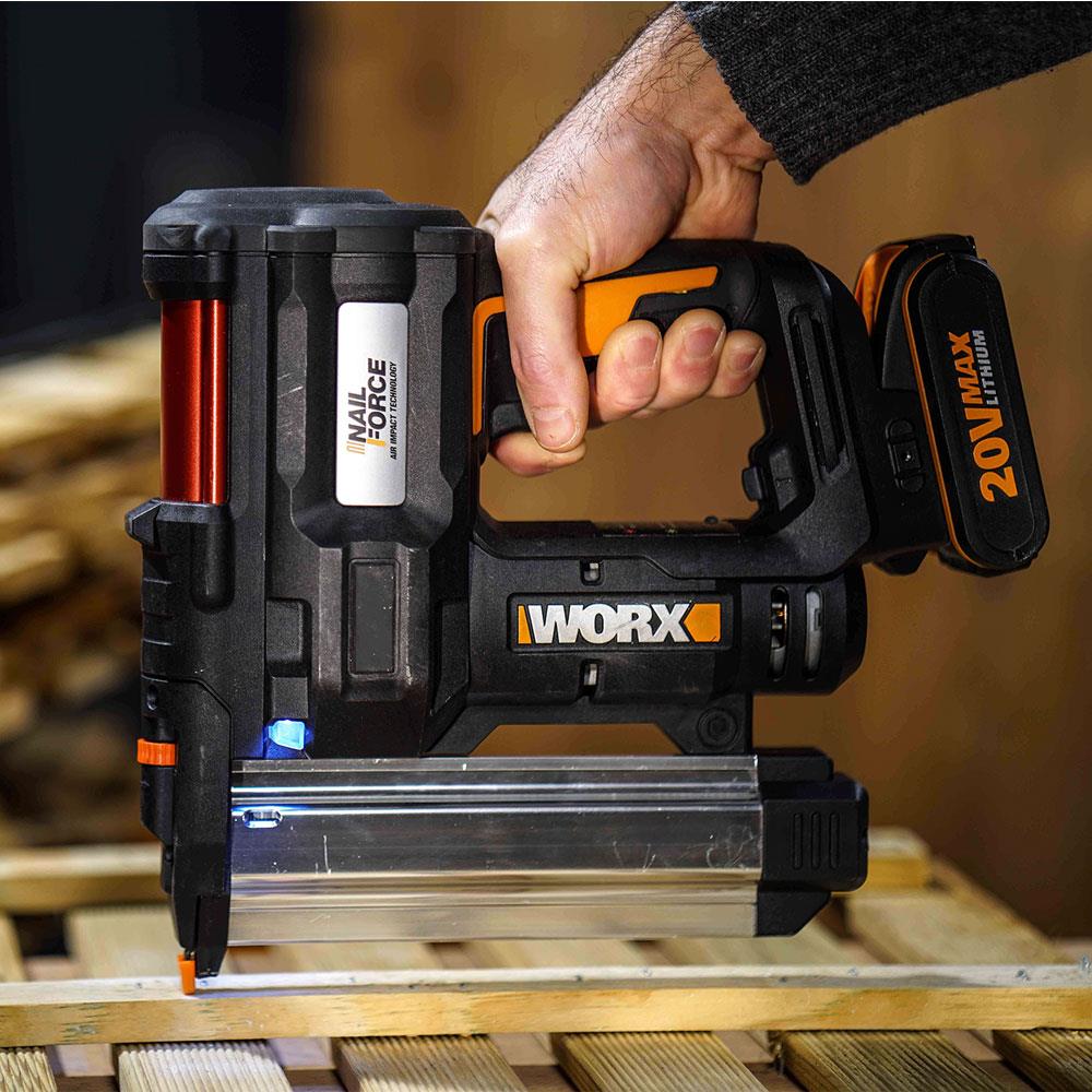 WORX WX840 20Volt/2.0Ah. Li-ion Şarjlı Profesyonel 16-40mm Zımba ve 15-50mm Çivi Çakma + 2900 Adet Yedek Zımba ve Çivi nereden bulurum