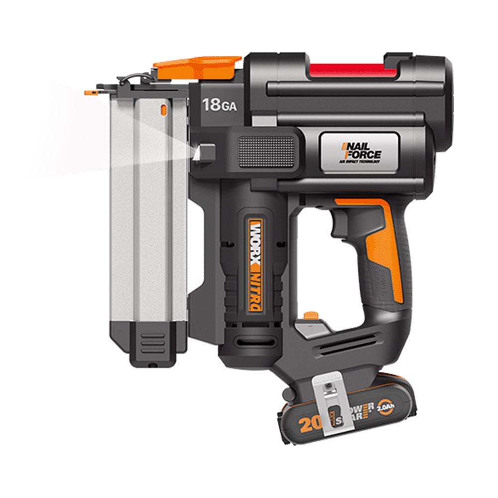 WORX WX842 20Volt/2.0Ah Li-ion 15-50mm Profesyonel Şarjlı Çivi Çakma Makinesi + 2700 Adet Yedek Çivi nasıl kullanılır