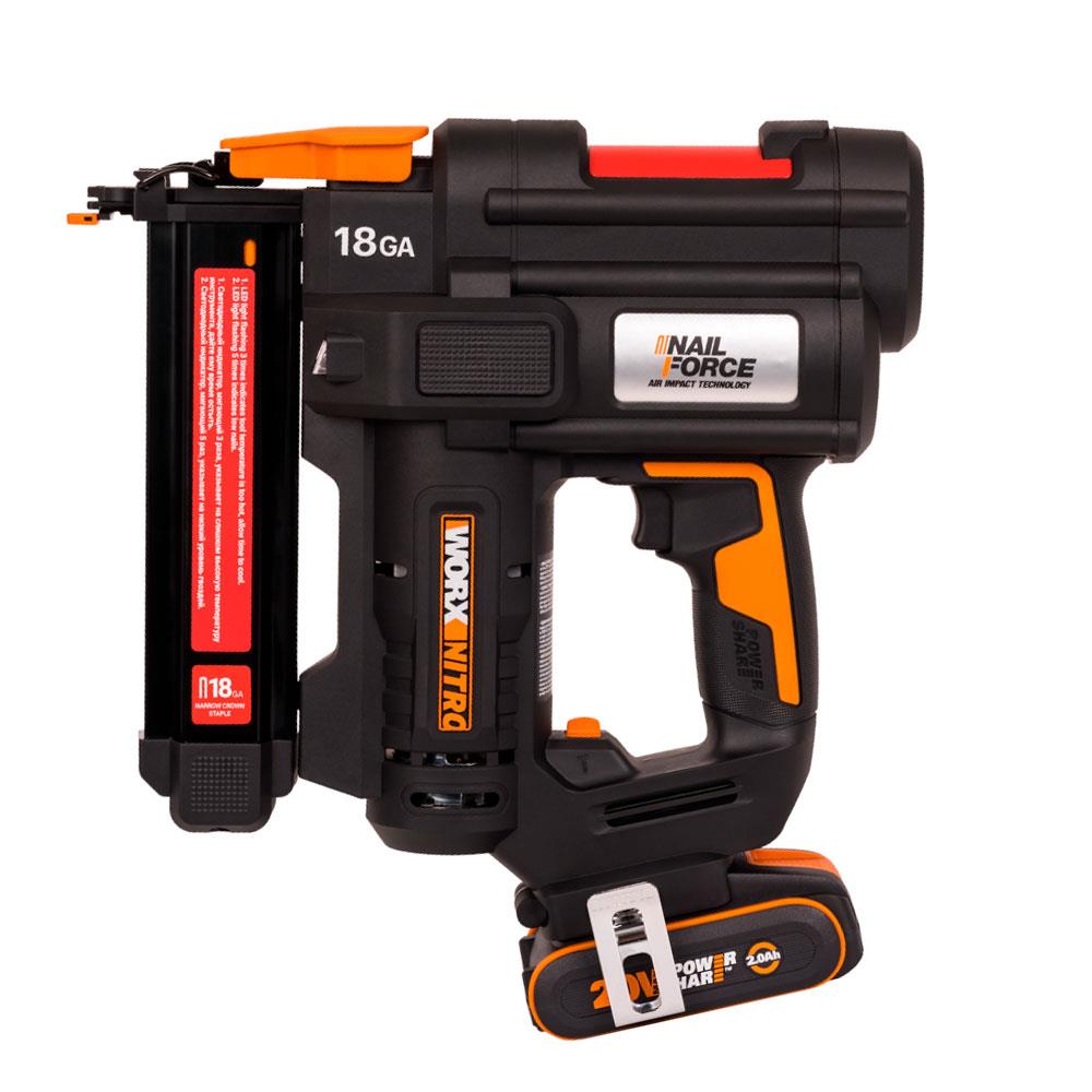 WORX WX844 20Volt/2.0Ah Li-ion 16-40mm Profesyonel Şarjlı Zımba Makinesi + 2700 Adet Yedek Zımba nasıl kullanılır