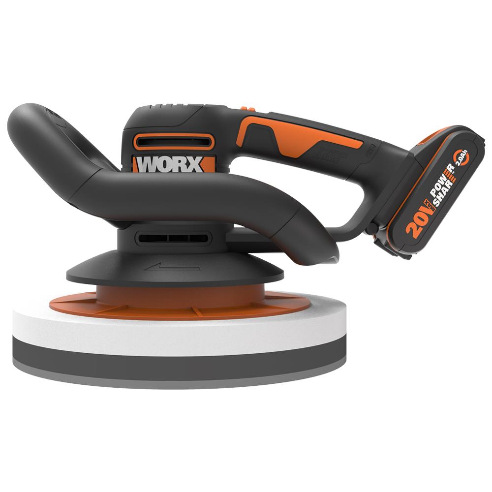 WORX WX856 20Volt 2.0Ah. Li-ion 254MM Şarjlı Orbital Polisaj Makinesi fiyatı