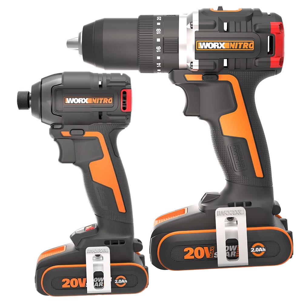 Worx WX925 20Volt/2.0Ah Li-ion Çift Akülü Kömürsüz Profesyonel Darbeli Matkap+WX265 Kömürsüz Darbeli Tornavida Kombo Set nasıl kullanılır