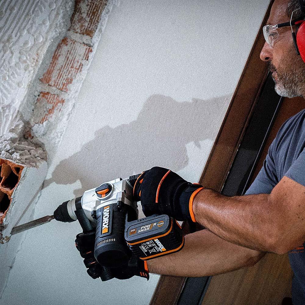 WORX WXKS6 WX354.9 + WX380.9 + WX812.9 + WA3601 20V/2Ah Pro Kombo Set ne işe yarar