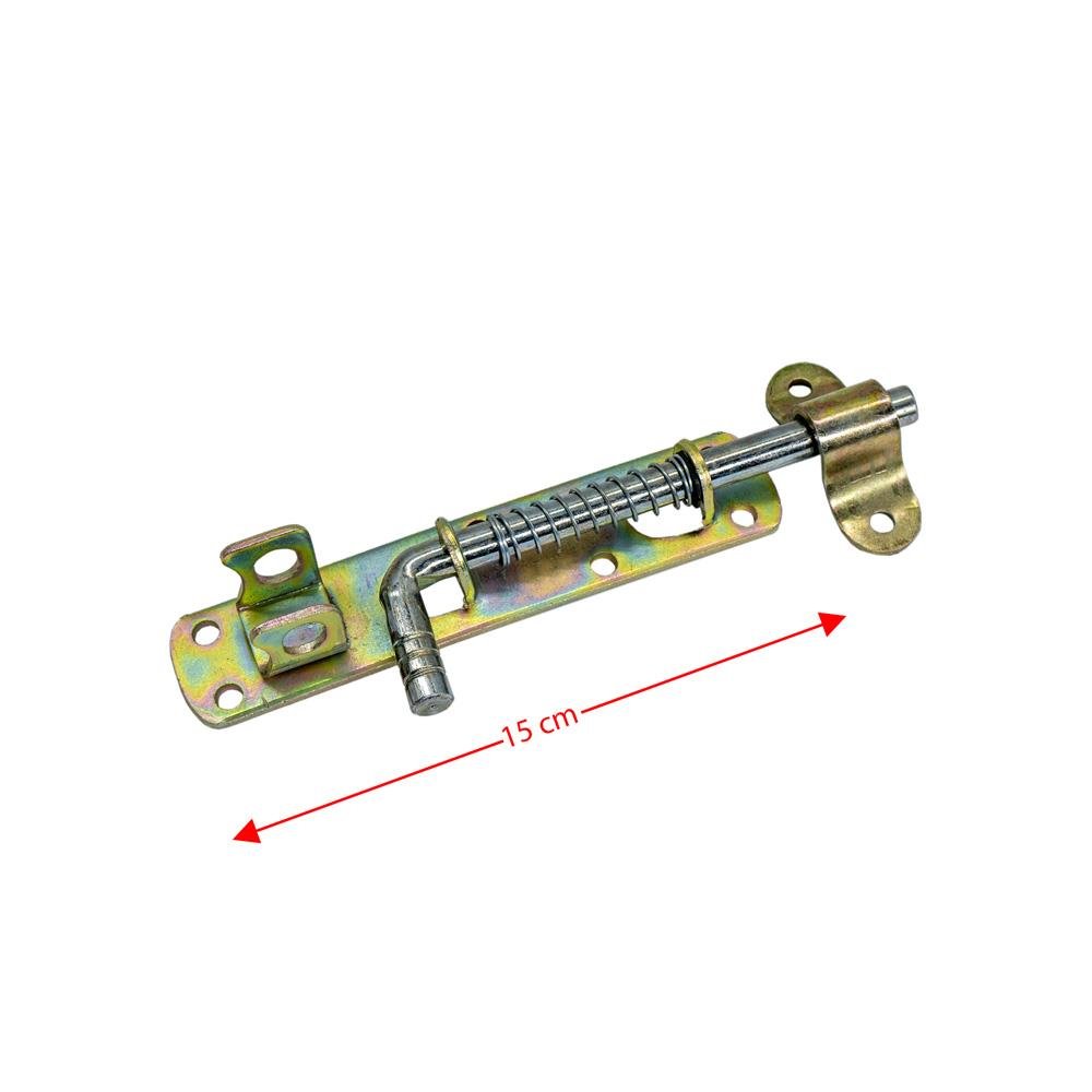 YFS150 Yaylı Ferforje Demir Kapı Sürgüsü 15 cm nasıl kullanılır