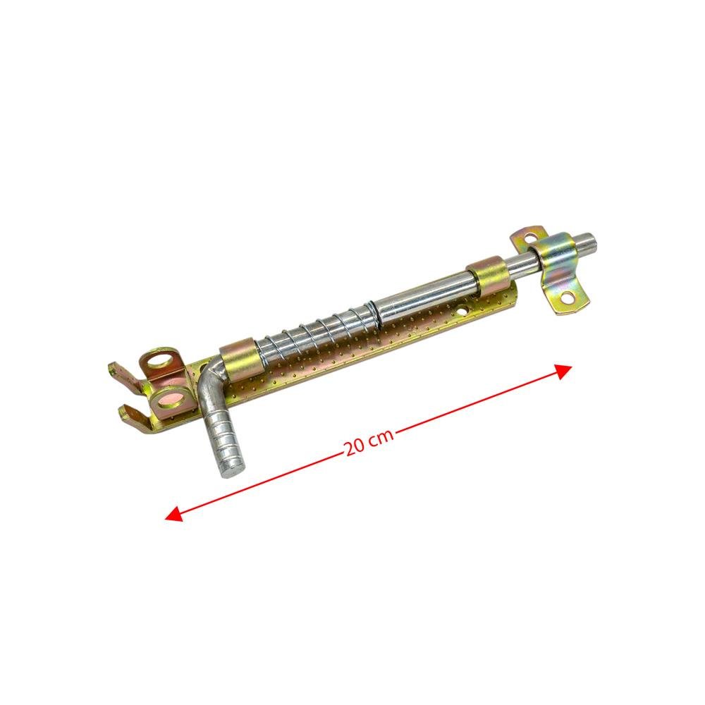 YFS200 Yaylı Ferforje Demir Kapı Sürgüsü 20 cm nasıl kullanılır