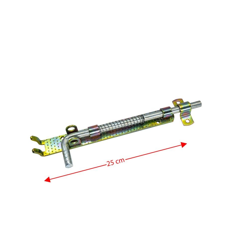 YFS250 Yaylı Ferforje Demir Kapı Sürgüsü 25 cm nasıl kullanılır