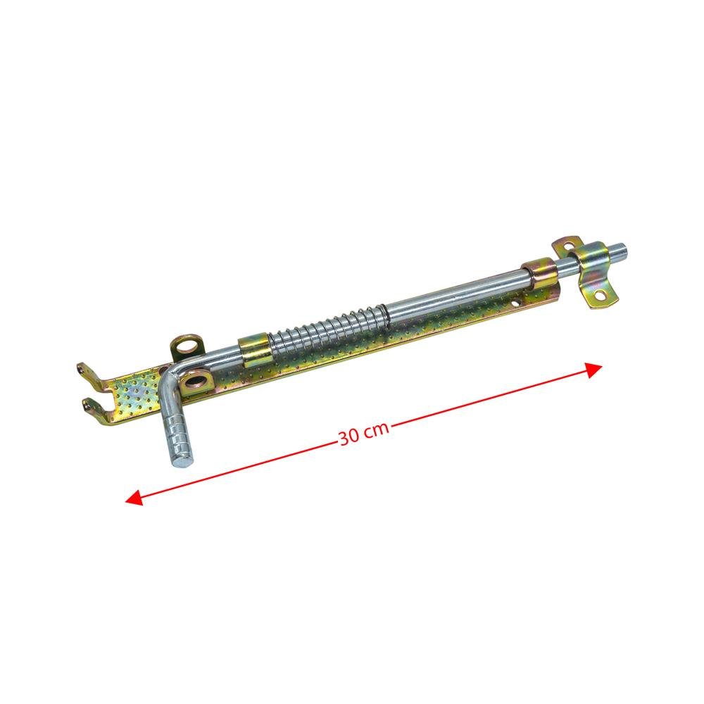 YFS300 Yaylı Ferforje Demir Kapı Sürgüsü 30 cm nasıl kullanılır