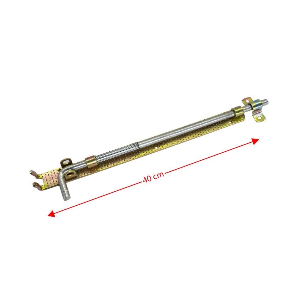 YFS400 Yaylı Ferforje Demir Kapı Sürgüsü 40 cm nasıl kullanılır