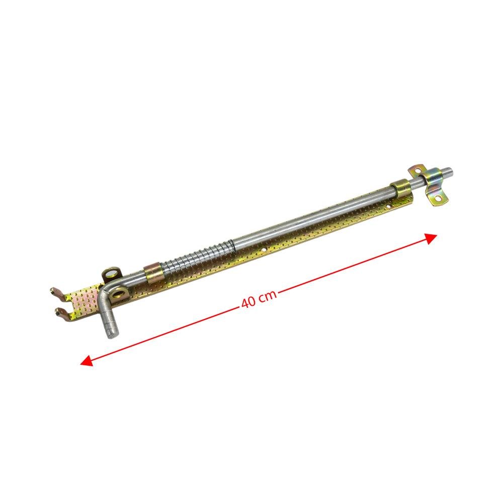 YFS400 Yaylı Ferforje Demir Kapı Sürgüsü 40 cm nasıl kullanılır