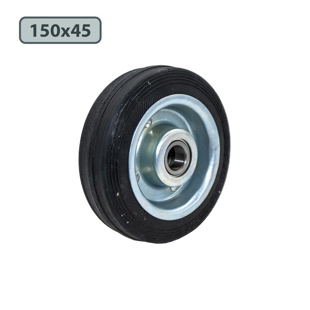 Yük Taşıma Dolgu Lastik Teker Çelik Saç Jant 150 x 45 mm fiyatı