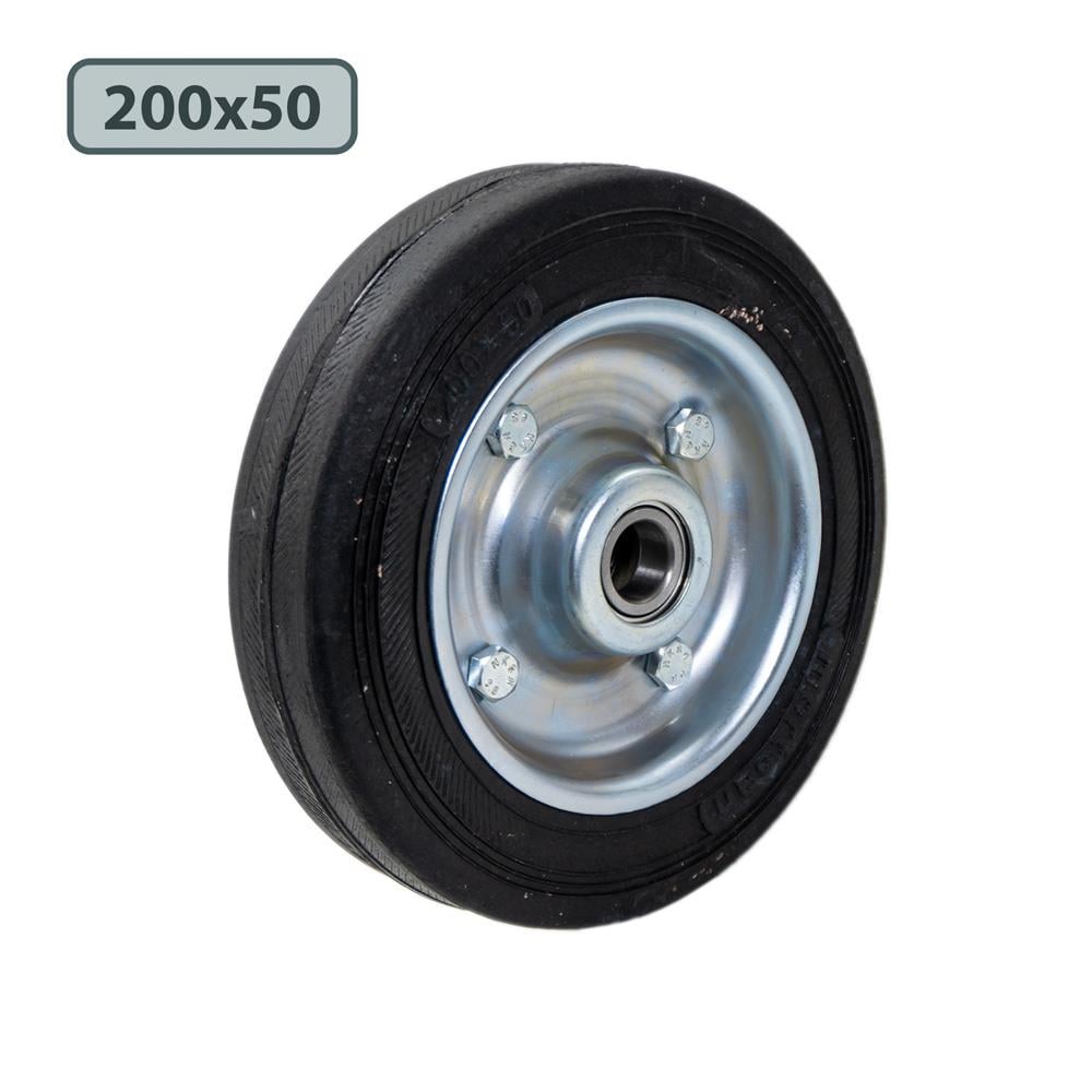 Yük Taşıma Dolgu Lastik Teker Çelik Saç Jant 200 x 50 mm fiyatı