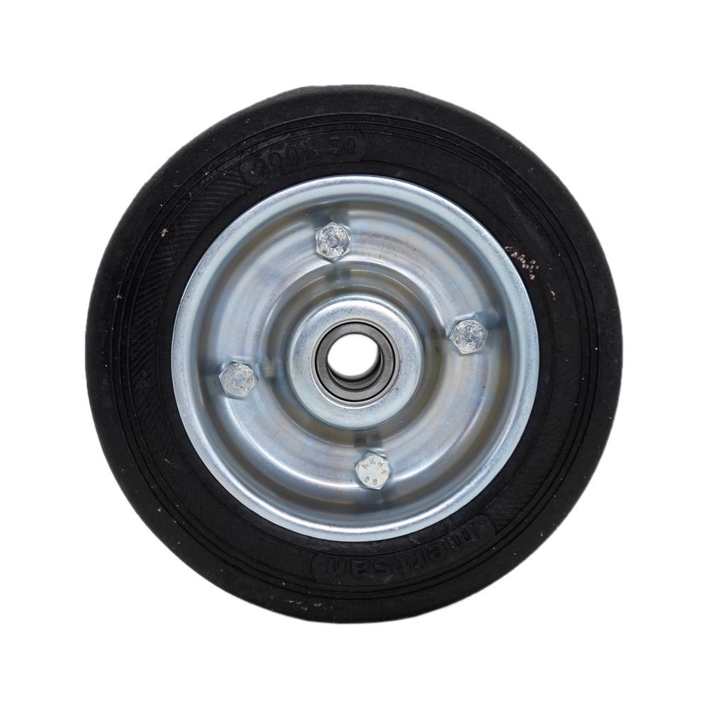 Yük Taşıma Dolgu Lastik Teker Çelik Saç Jant 200 x 50 mm nasıl kullanılır