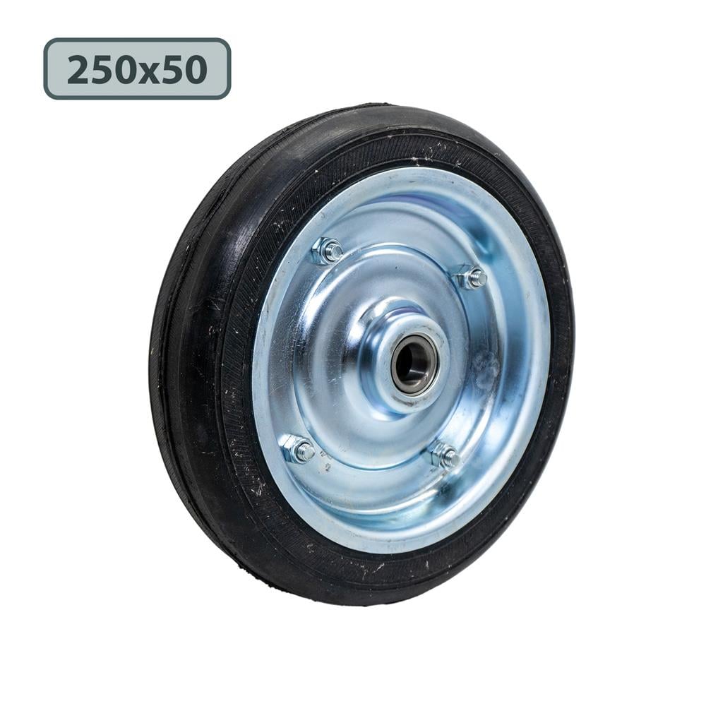 Yük Taşıma Dolgu Lastik Teker Çelik Saç Jant 250 x 50 mm fiyatı