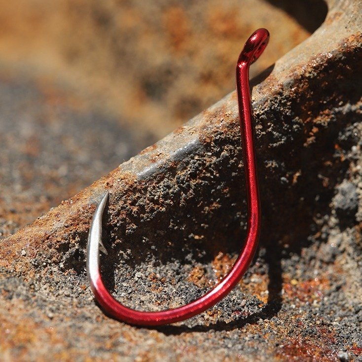 BKK Red Octopus Beak Kırmızı Olta İğnesi