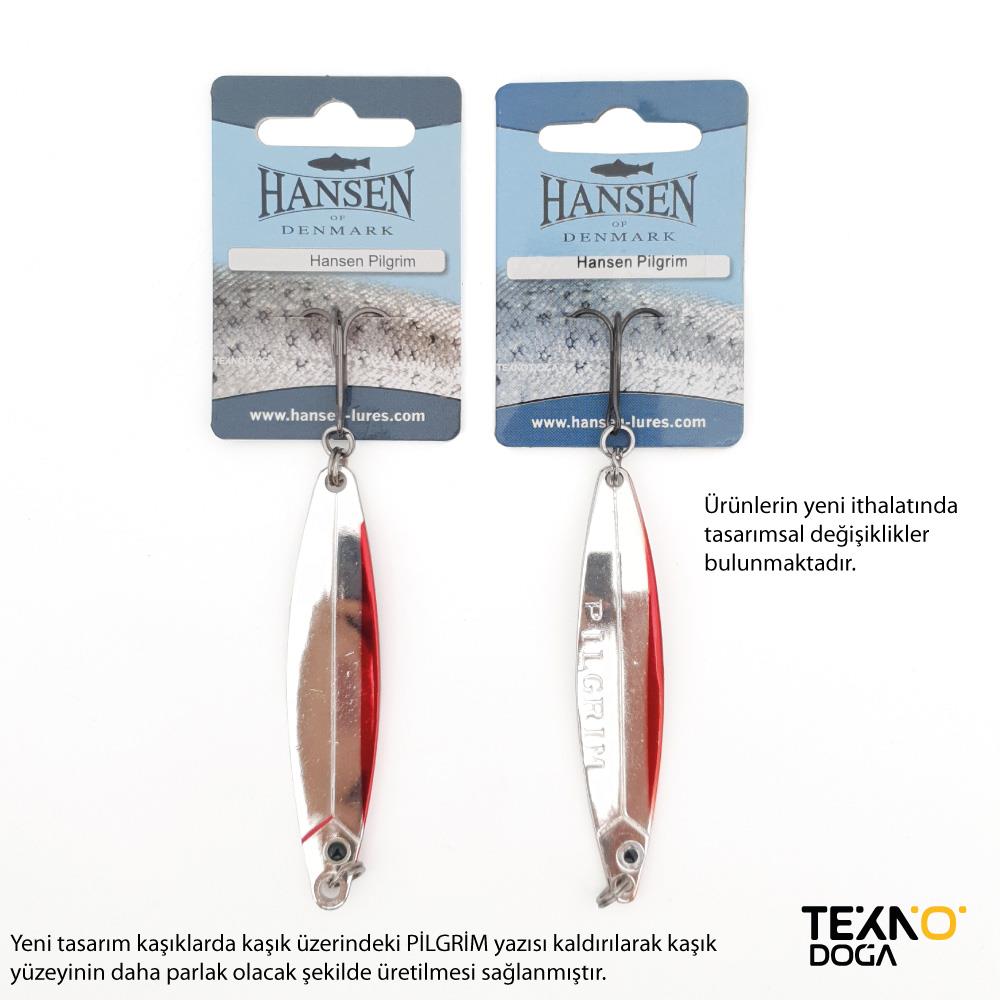 Hansen Pilgrim 7.8cm 14g Kaşık Lüfer Palamut Çinekop Kaşığı Olta Kaşığı