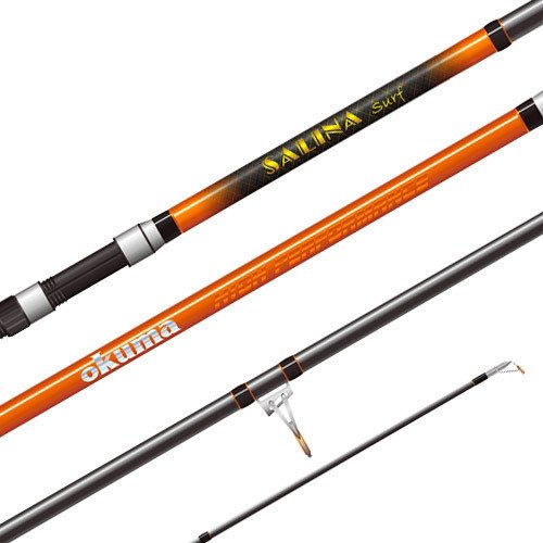 Okuma Salina Surf 420cm 100-200G 3 Parça Surf Kamışı