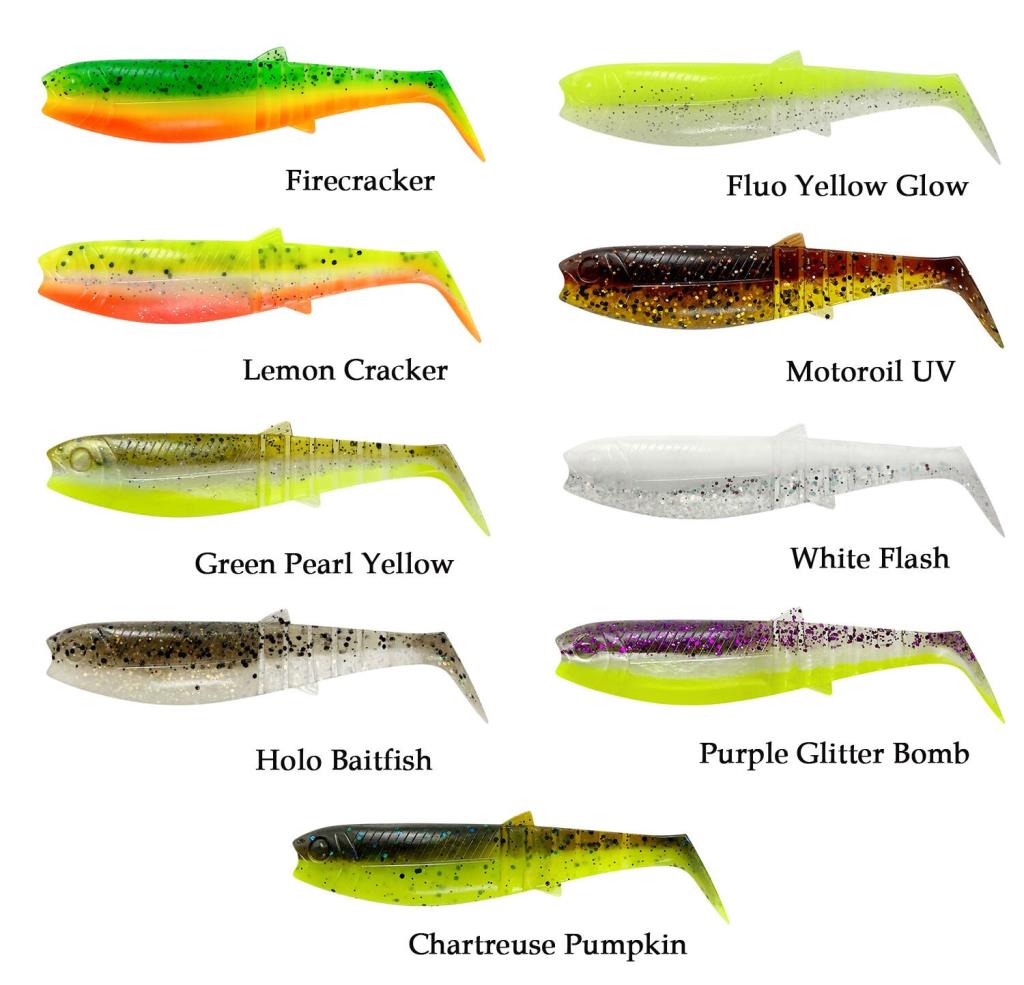 Savage Gear UV Cannibal Shad 6.8cm 3g LRF Silikon Suni Yem